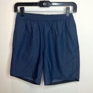 Rhone Shorts Mako Versatility Unlined 7 inch Blue Small